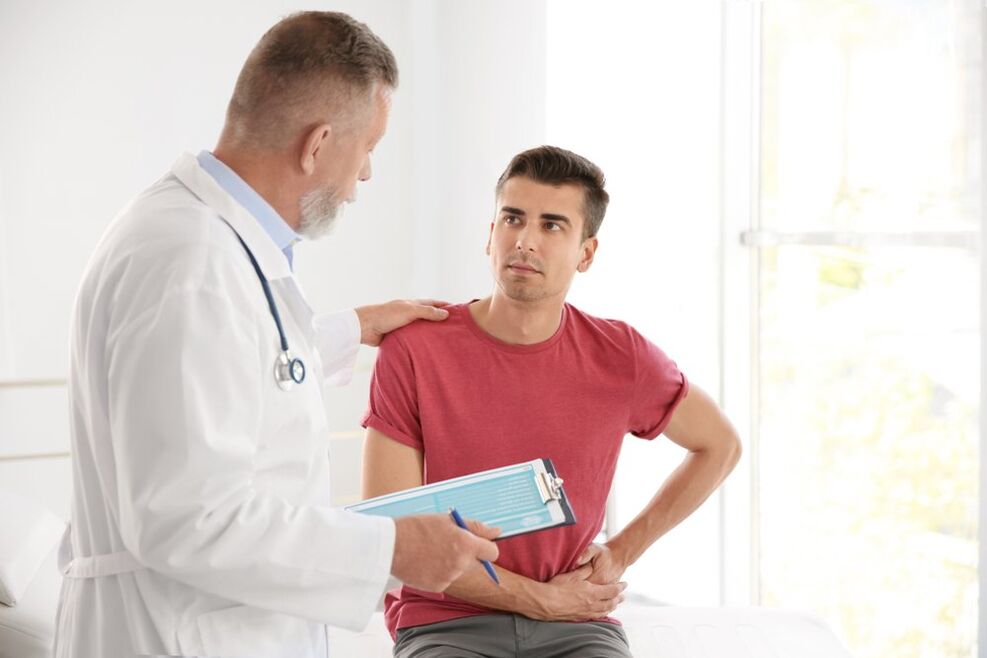 consultation with a doctor for prostatitis