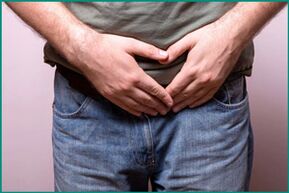 Man has chronic prostatitis