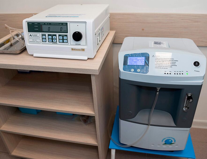 Ozonizers for the production of medical ozone